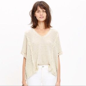 Madewell Fringe Poncho